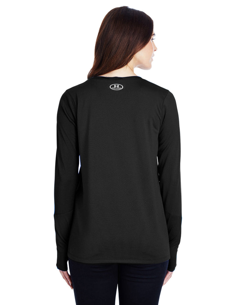 no-logo Under Armour Ladies Long-Sleeve Locker T-Shirt 2.0-Ladies T Shirts-Under Armour-Thread Logic