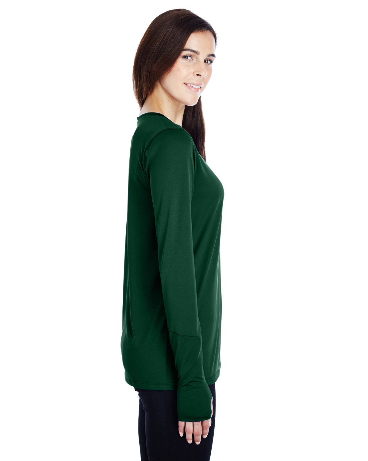 no-logo Under Armour Ladies Long-Sleeve Locker T-Shirt 2.0-Ladies T Shirts-Under Armour-Thread Logic