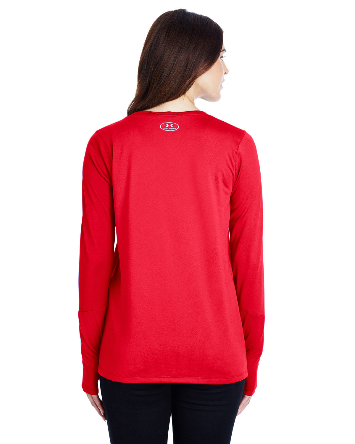 no-logo Under Armour Ladies Long-Sleeve Locker T-Shirt 2.0-Ladies T Shirts-Under Armour-Thread Logic