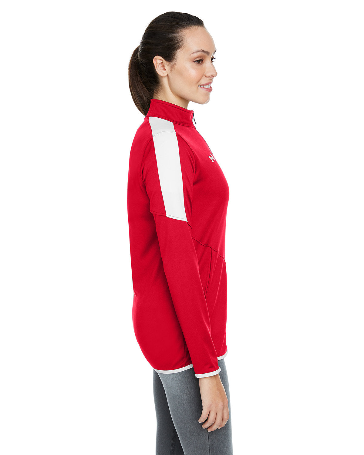no-logo Under Armour Ladies Rival Knit Jacket-Ladies Layering-Under Armour-Thread Logic