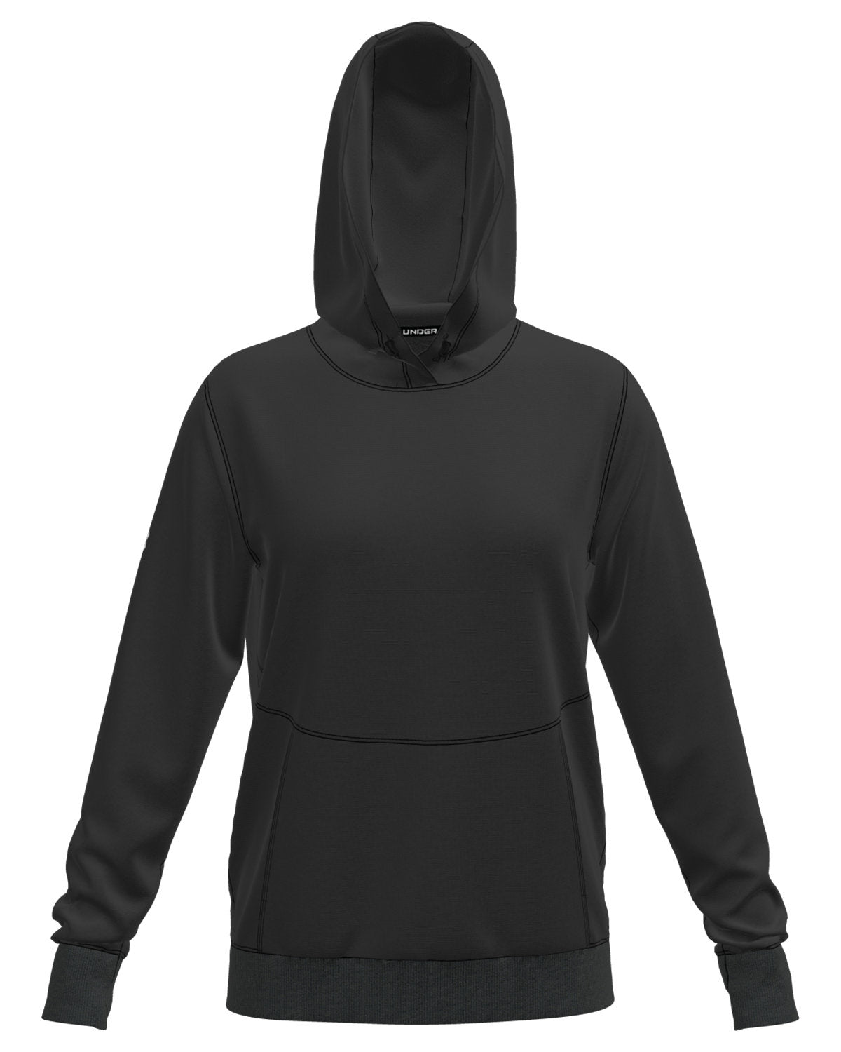  Under Armour Ladies Storm Armourfleece-Under Armour-Black/White-XS-Thread Logic