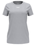 Under Armour Ladies Team Tech T-Shirt-Under Armour-Grey-XS-Thread Logic