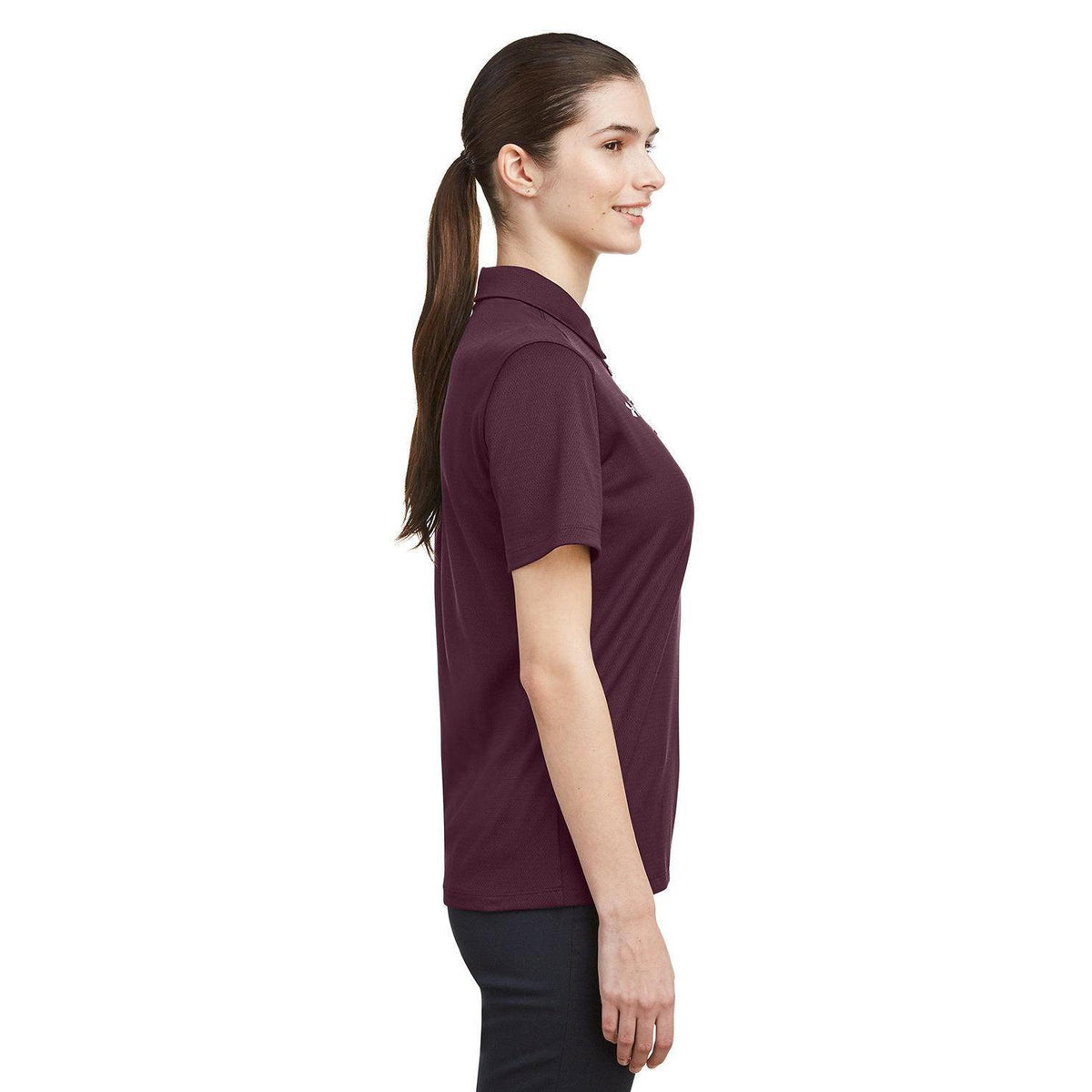 no-logo Under Armour Ladies Tech Polo-Under Armour-Thread Logic