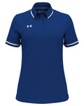 Under Armour Ladies Tipped Teams Performance Polo-Under Armour-Royal/White-XS-Thread Logic