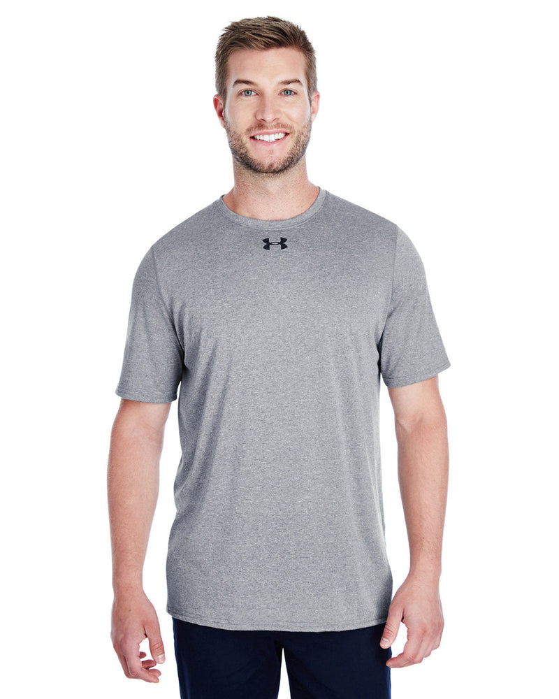  Under Armour Locker T-Shirt 2.0-Men's T Shirts-Under Armour-True Grey Heather/Black-S-Thread Logic