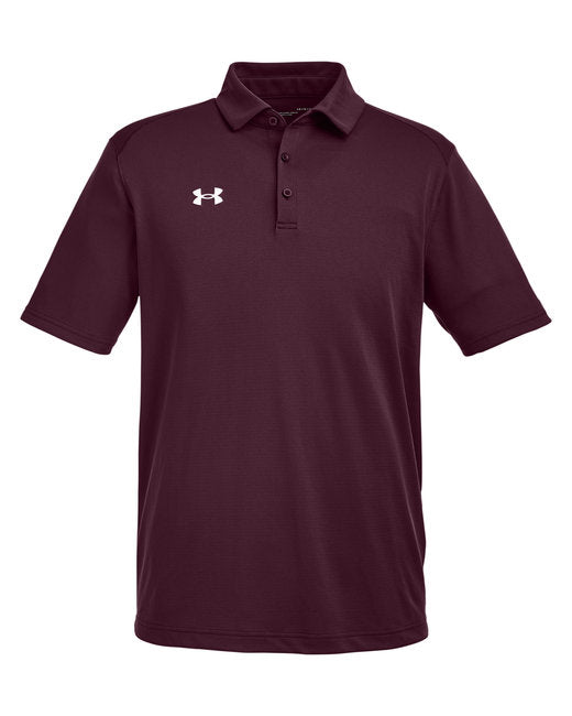  Under Armour Men's Tech Polo-Men's Polos-Under Armour-Maroon-S-Thread Logic