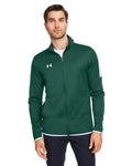  Under Armour Rival Knit Jacket-Men's Layering-Under Armour-Forest Green-S-Thread Logic