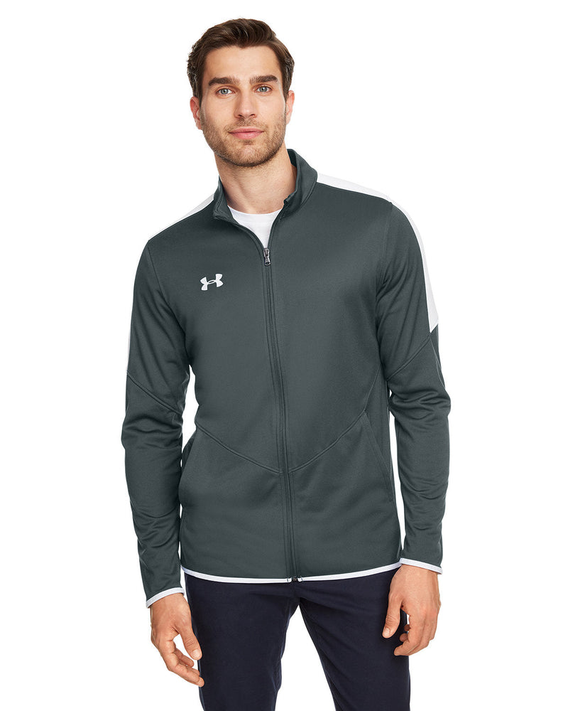  Under Armour Rival Knit Jacket-Men's Layering-Under Armour-Stealth Grey-S-Thread Logic