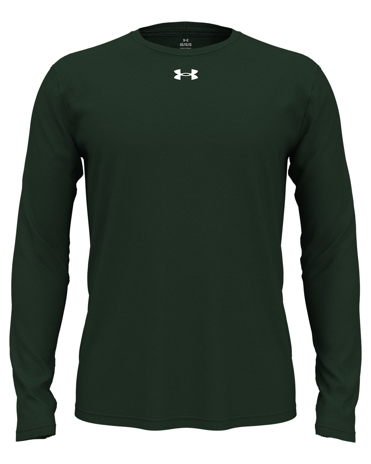  Under Armour Team Tech Long-Sleeve T-Shirt-Under Armour-Forest Green-S-Thread Logic