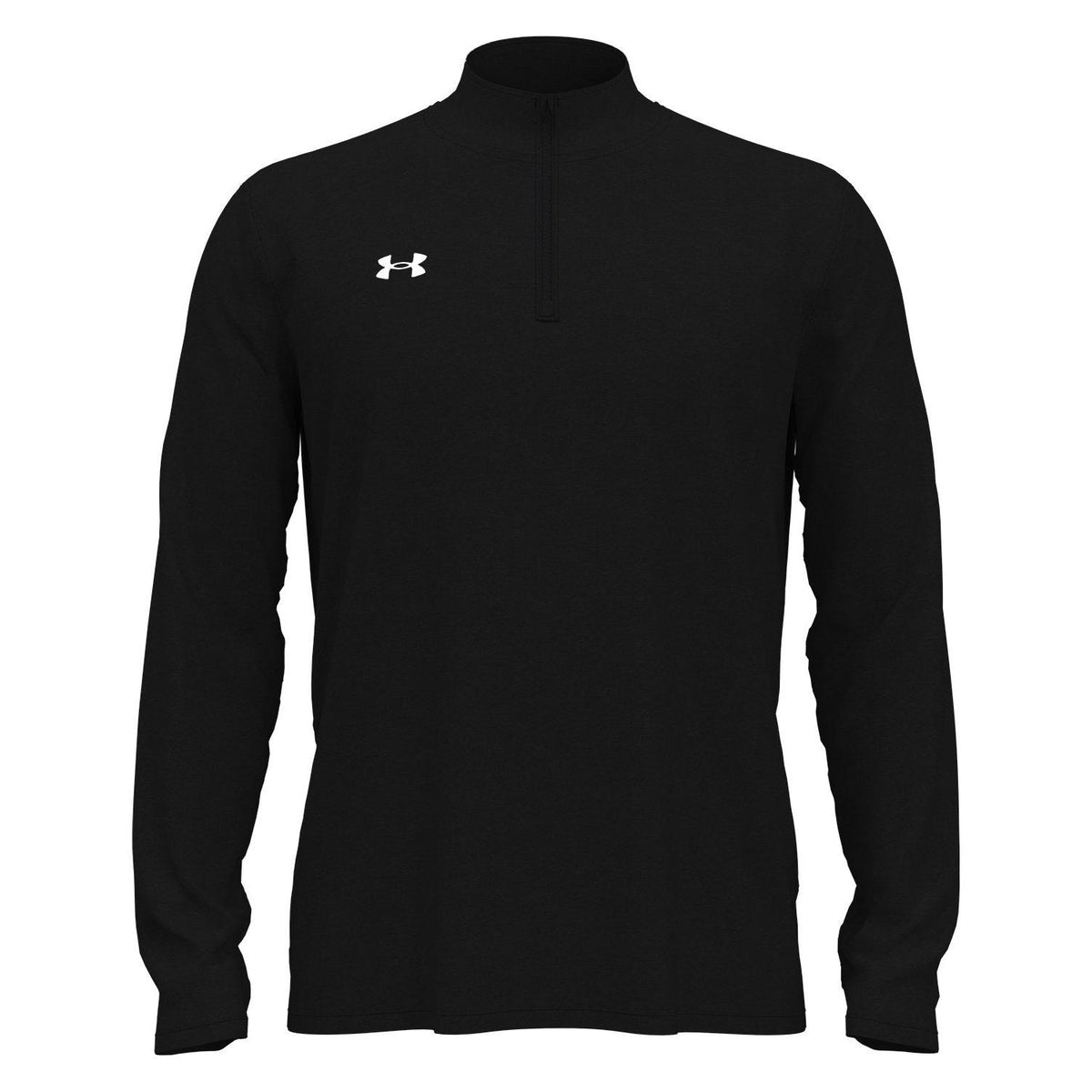 no-logo  Under Armour Team Tech Quarter-Zip-Under Armour-Black/White-S-Thread Logic
