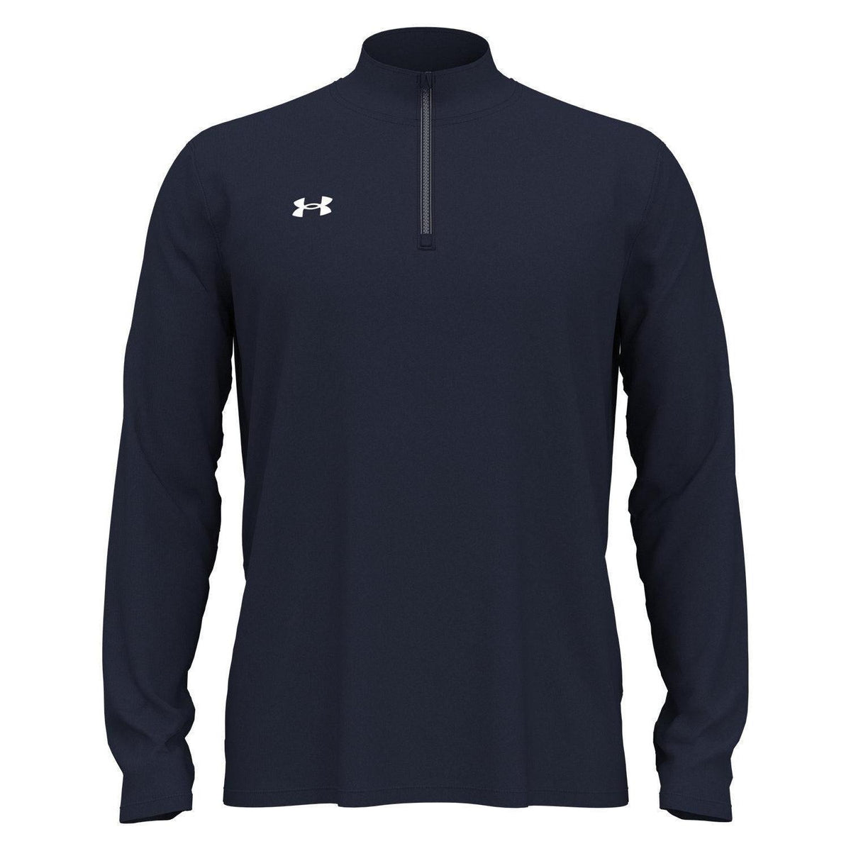 no-logo  Under Armour Team Tech Quarter-Zip-Under Armour-Midnight Navy/White-S-Thread Logic
