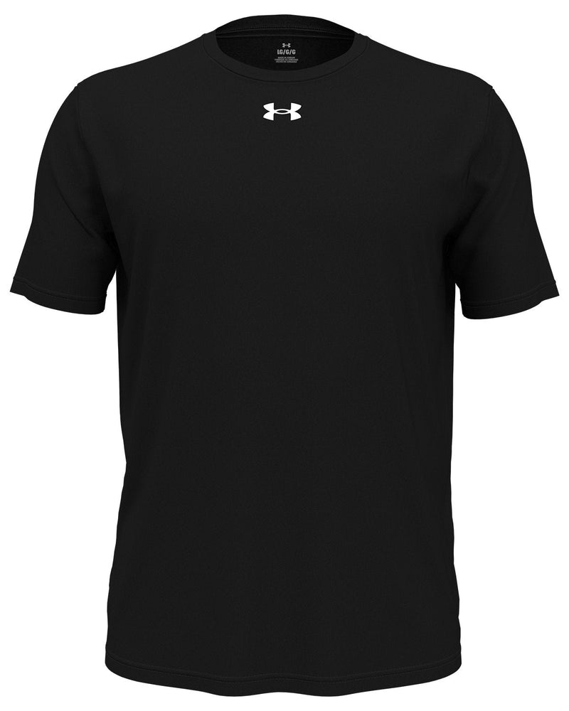  Under Armour Team Tech T-Shirt-Under Armour-Black/White-S-Thread Logic