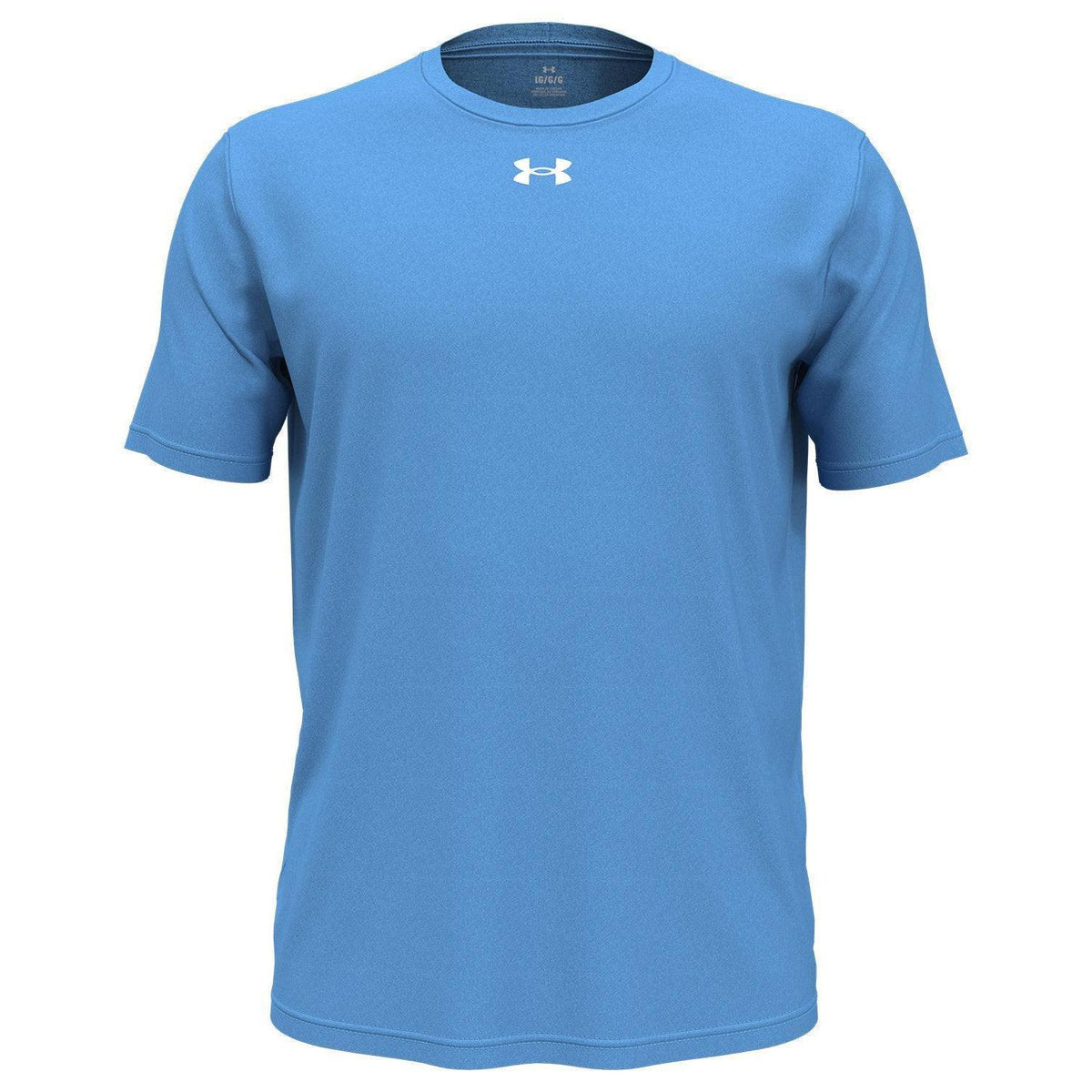 no-logo  Under Armour Team Tech T-Shirt-Under Armour-Carolina Blue-S-Thread Logic