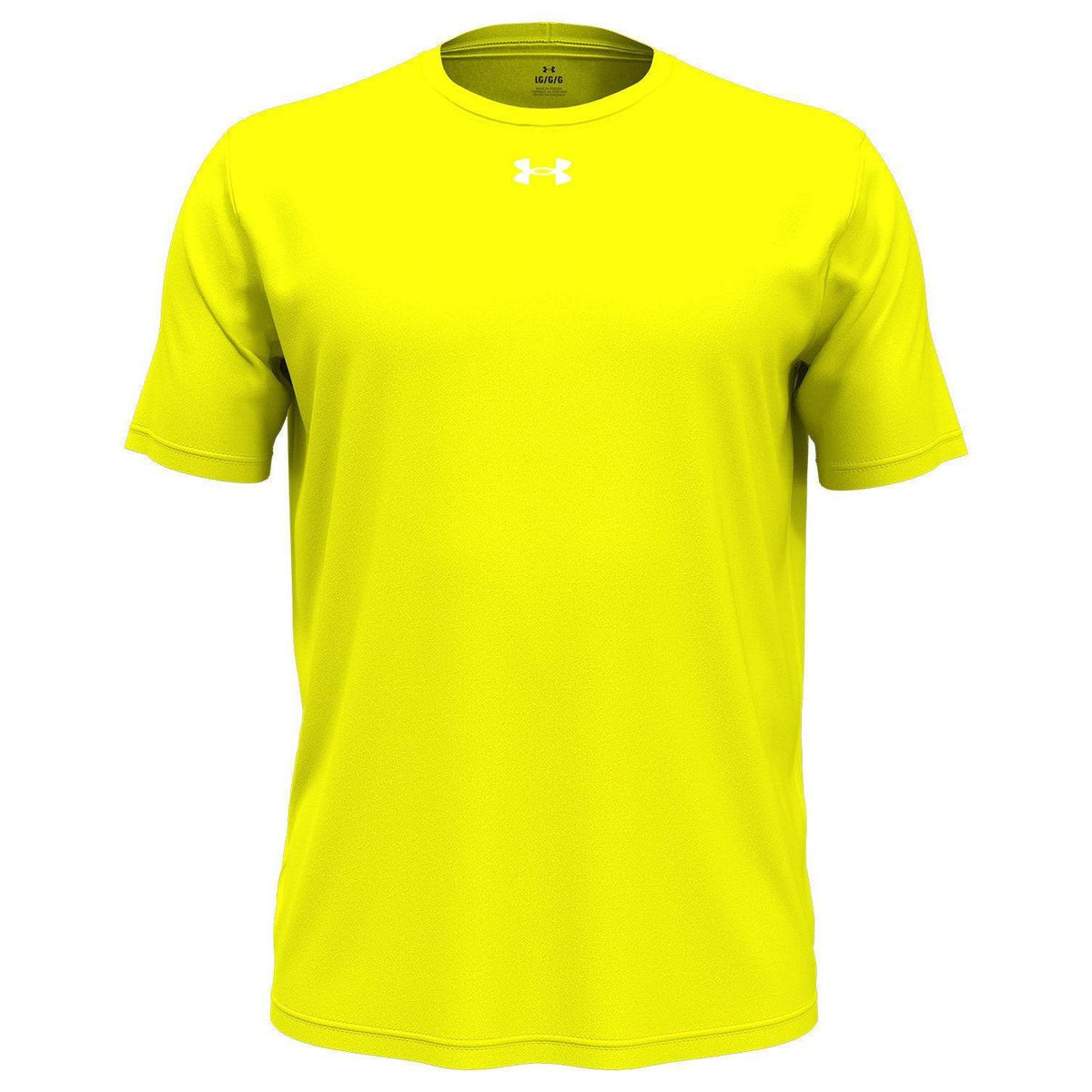 no-logo  Under Armour Team Tech T-Shirt-Under Armour-Hi-Vis Yellow-S-Thread Logic