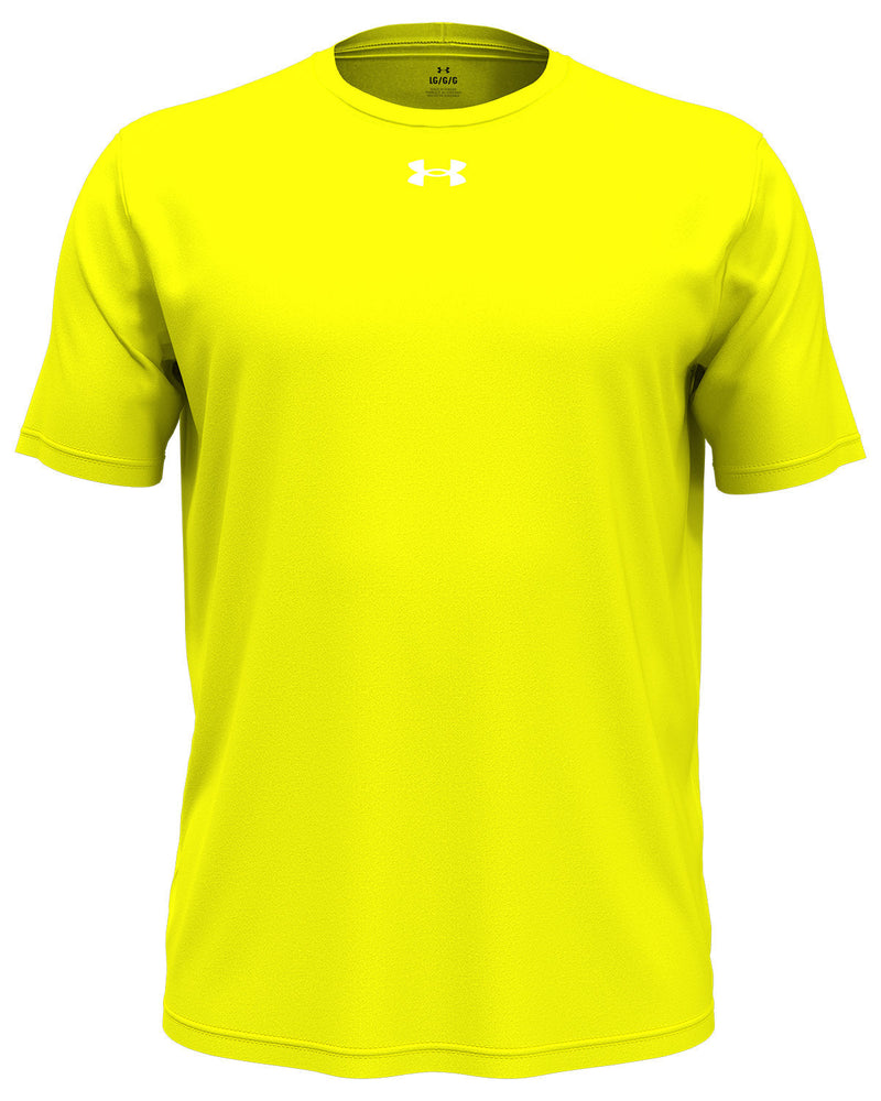  Under Armour Team Tech T-Shirt-Under Armour-Hi-Vis Yellow-S-Thread Logic