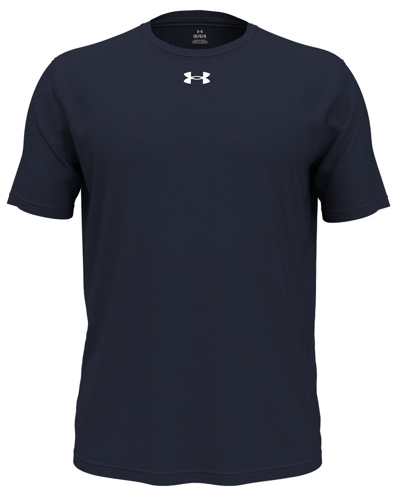  Under Armour Team Tech T-Shirt-Under Armour-Midnight Navy/White-S-Thread Logic