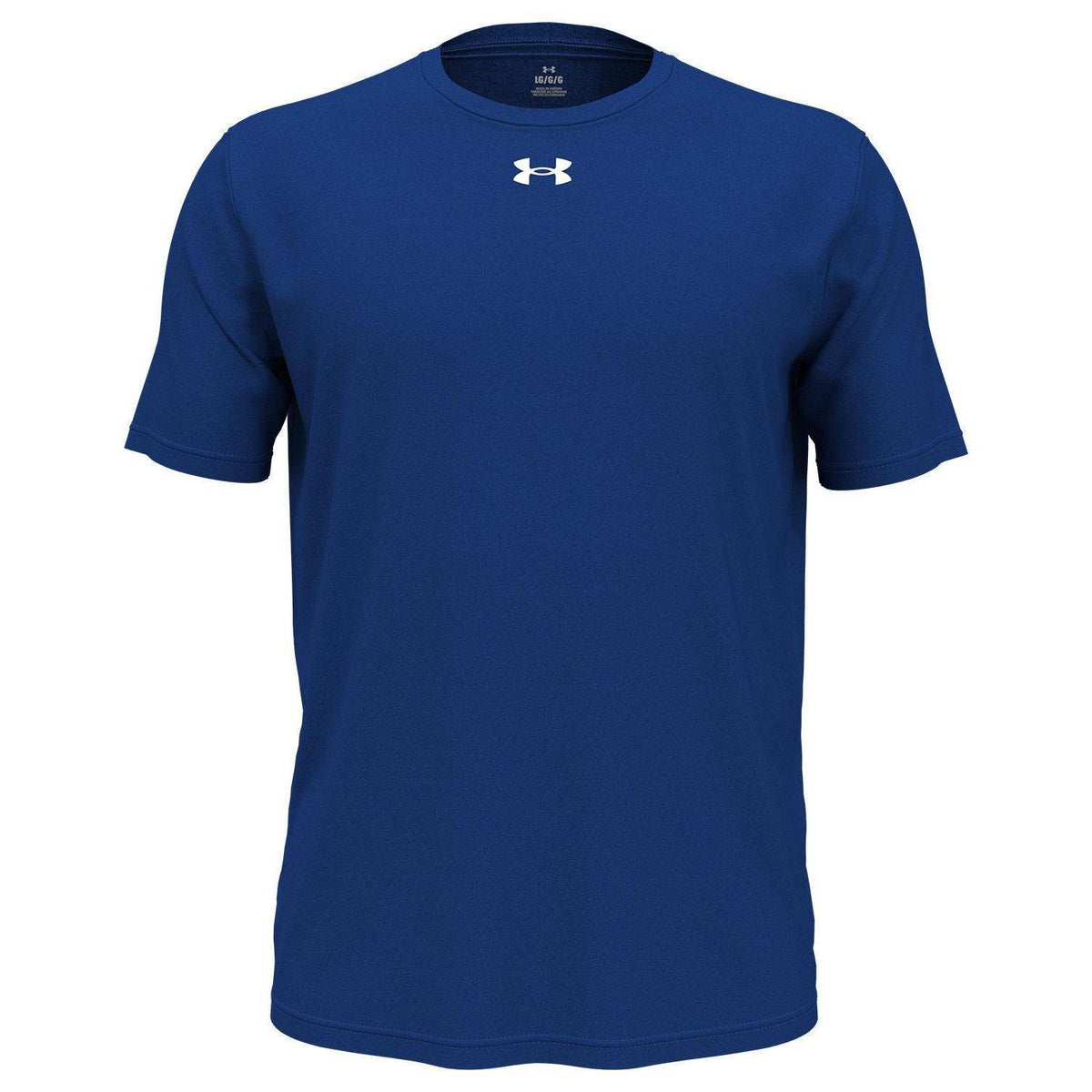 no-logo  Under Armour Team Tech T-Shirt-Under Armour-Royal/White-S-Thread Logic
