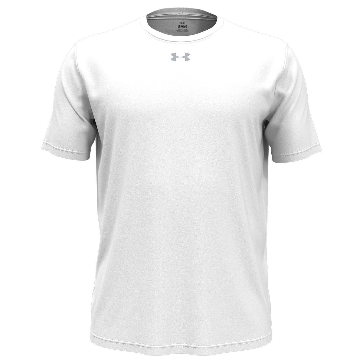 no-logo  Under Armour Team Tech T-Shirt-Under Armour-White-S-Thread Logic