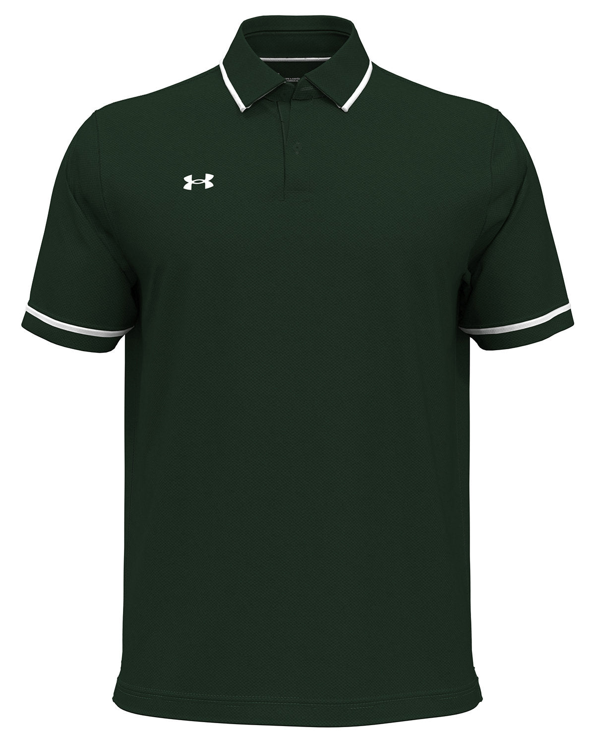 Under Armour Tipped Teams Performance Polo-Under Armour-Forest Green-S-Thread Logic