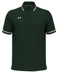 Under Armour Tipped Teams Performance Polo-Under Armour-Forest Green-S-Thread Logic