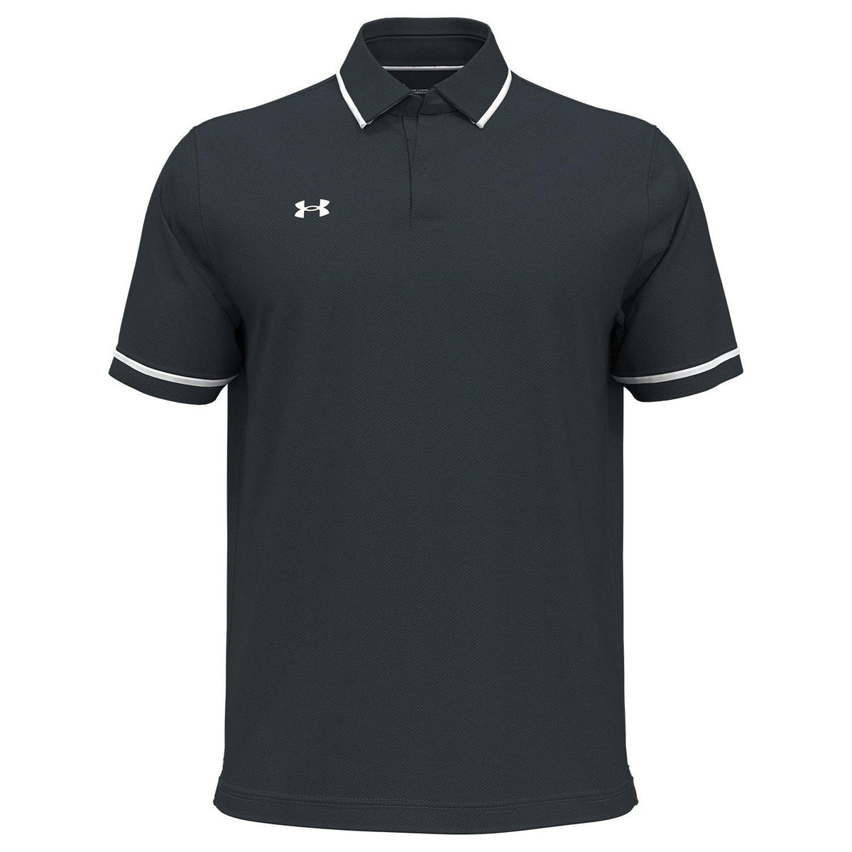 no-logo Under Armour Tipped Teams Performance Polo-Under Armour-Grey-S-Thread Logic