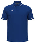 Under Armour Tipped Teams Performance Polo-Under Armour-Royal/White-S-Thread Logic