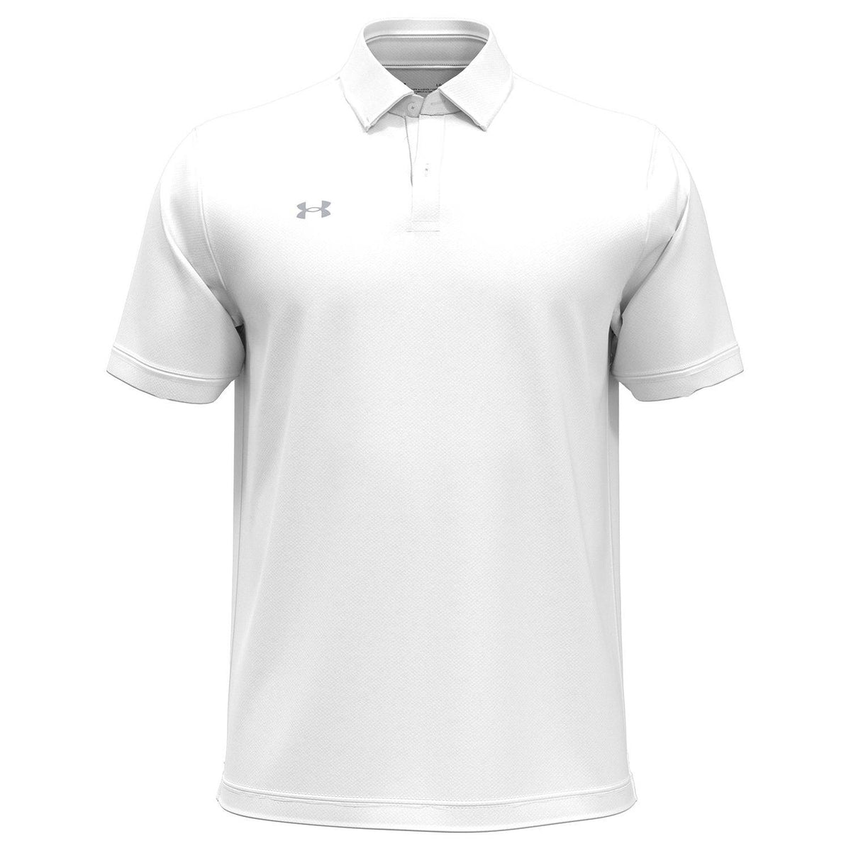 no-logo Under Armour Tipped Teams Performance Polo-Under Armour-White-S-Thread Logic