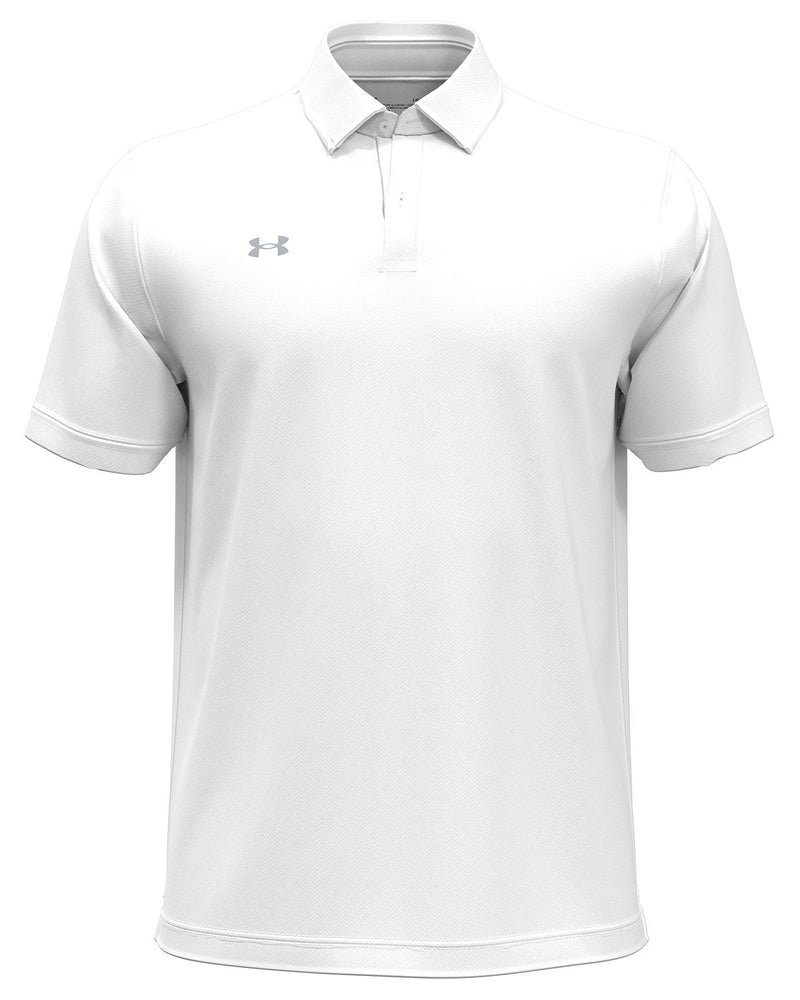 Under Armour Tipped Teams Performance Polo-Under Armour-White-S-Thread Logic