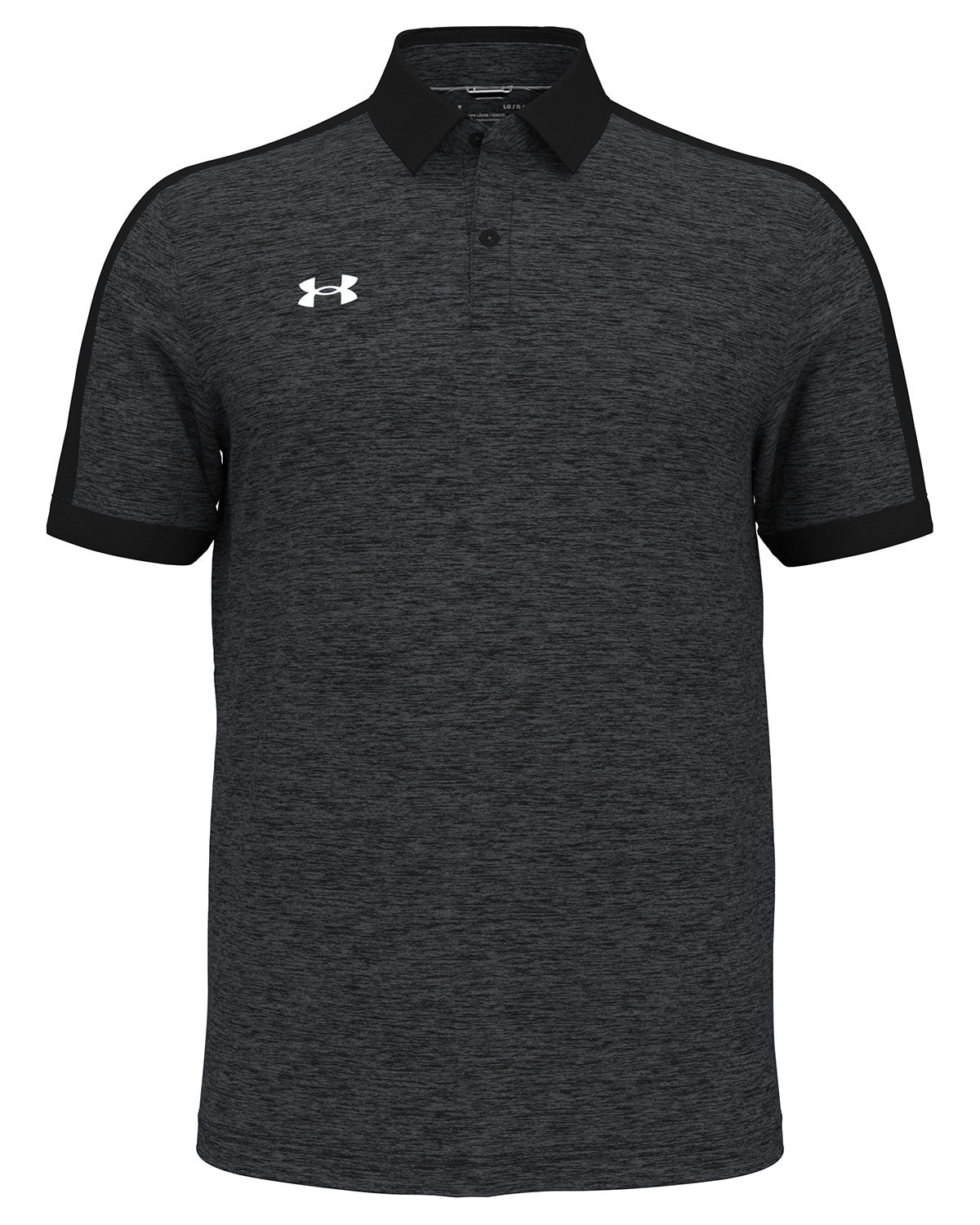 Under Armour Trophy Level Polo-Under Armour-Black/White-S-Thread Logic