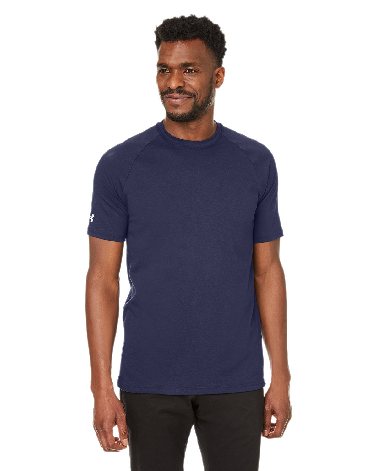  Under Armour Unisex Athletics T-Shirt-Under Armour-Midnight Navy/White-S-Thread Logic
