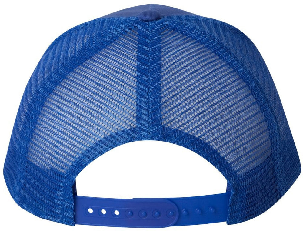 no-logo Valucap Five-Panel Mesh-Back Trucker Cap-Headwear-Valucap-Thread Logic 