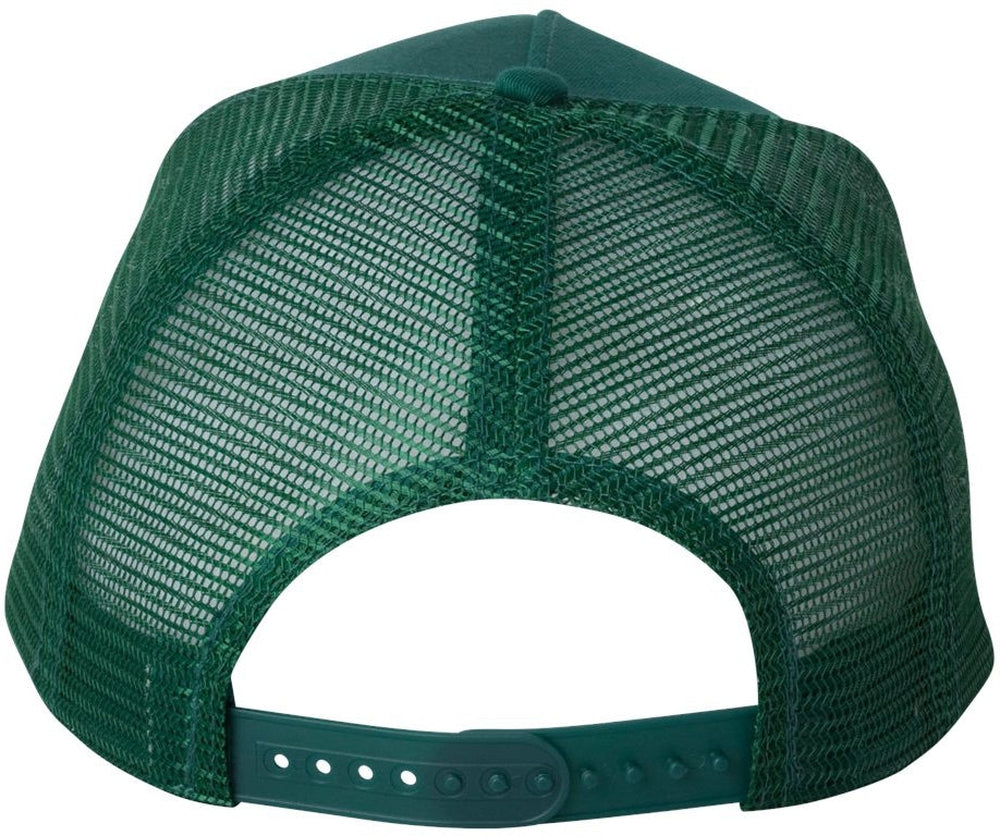 no-logo Valucap Five-Panel Mesh-Back Trucker Cap-Headwear-Valucap-Thread Logic 