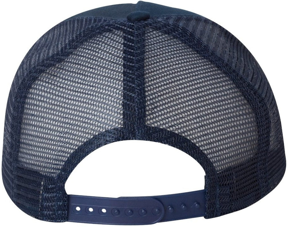 no-logo Valucap Five-Panel Mesh-Back Trucker Cap-Headwear-Valucap-Thread Logic 