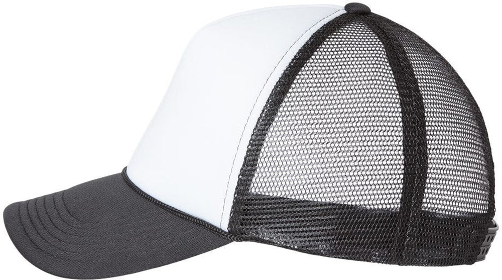 no-logo Valucap Foam Mesh-Back Trucker Cap-Headwear-Valucap-Thread Logic 