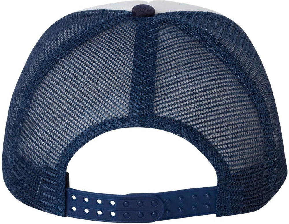 no-logo Valucap Foam Mesh-Back Trucker Cap-Headwear-Valucap-Thread Logic 