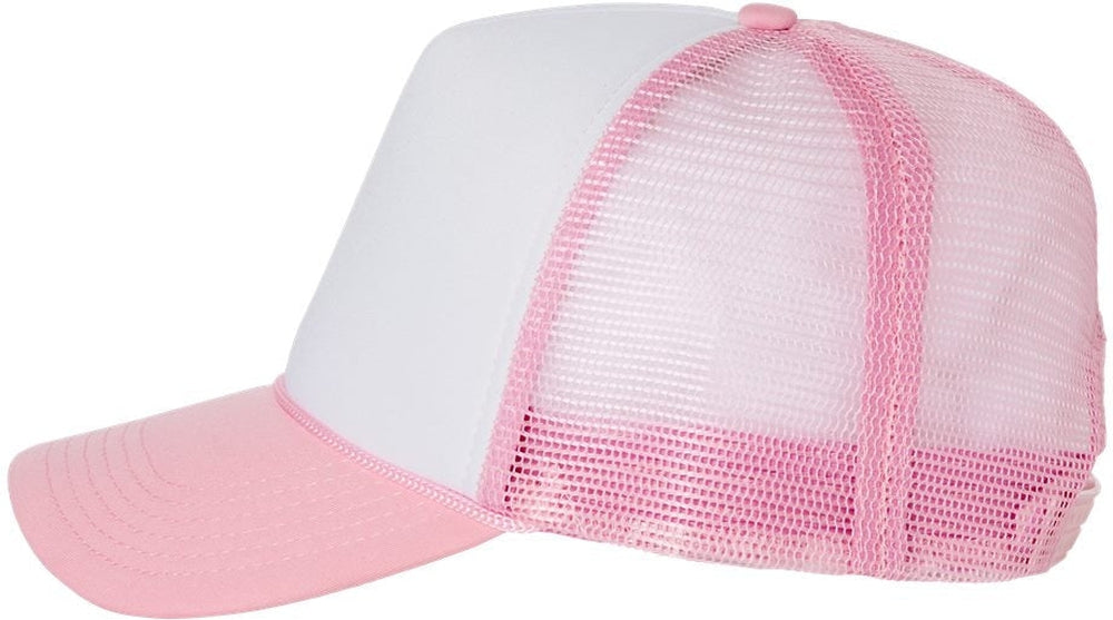 no-logo Valucap Foam Mesh-Back Trucker Cap-Headwear-Valucap-Thread Logic 