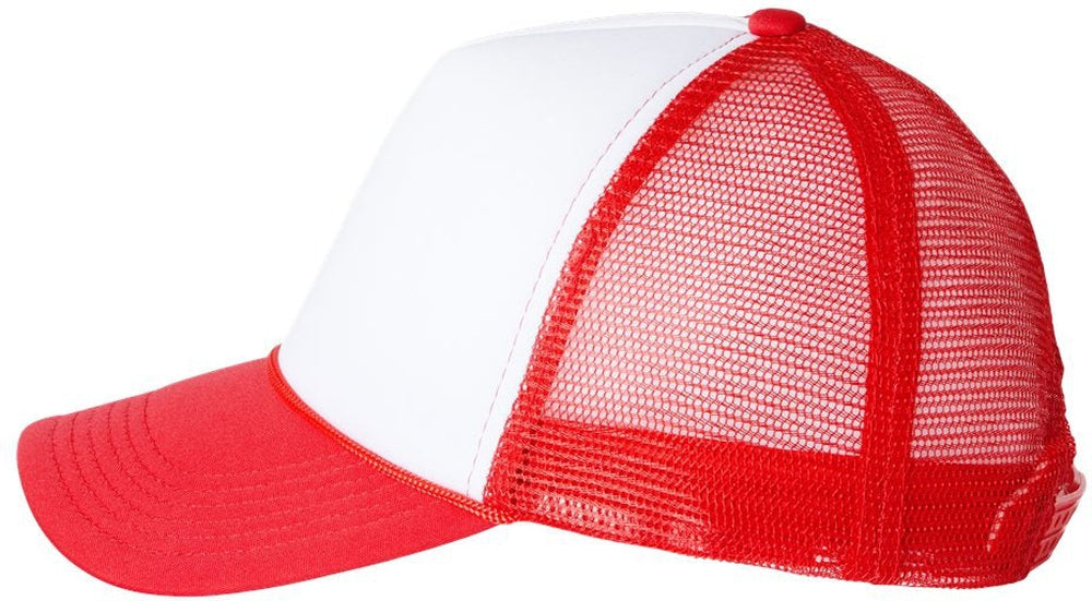 no-logo Valucap Foam Mesh-Back Trucker Cap-Headwear-Valucap-Thread Logic 