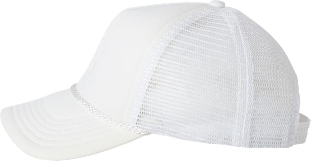 no-logo Valucap Foam Mesh-Back Trucker Cap-Headwear-Valucap-Thread Logic 