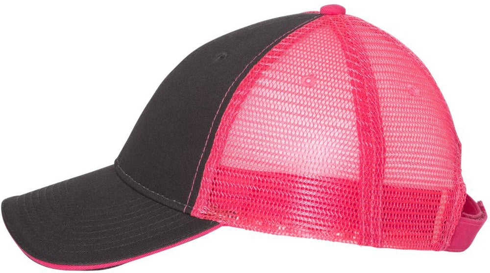 no-logo Valucap Sandwich Trucker Cap-Headwear-Valucap-Thread Logic 