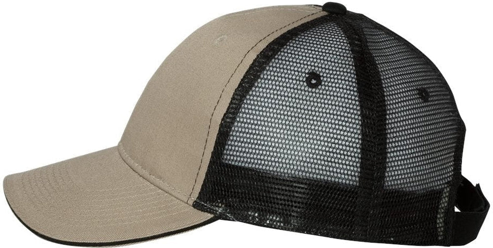 no-logo Valucap Sandwich Trucker Cap-Headwear-Valucap-Thread Logic 