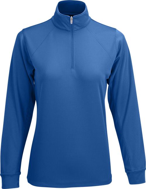 Vansport Ladies Mesh 1/4-Zip Tech Pullover-Ladies Layering-Thread Logic