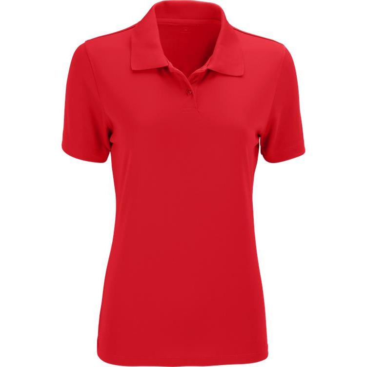 no-logo Vansport Ladies Omega Solid Mesh Tech Polo-Ladies Polos-Thread Logic