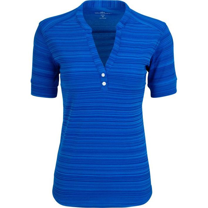 no-logo Vansport Ladies Strata Textured Henley-Ladies Polos-Thread Logic