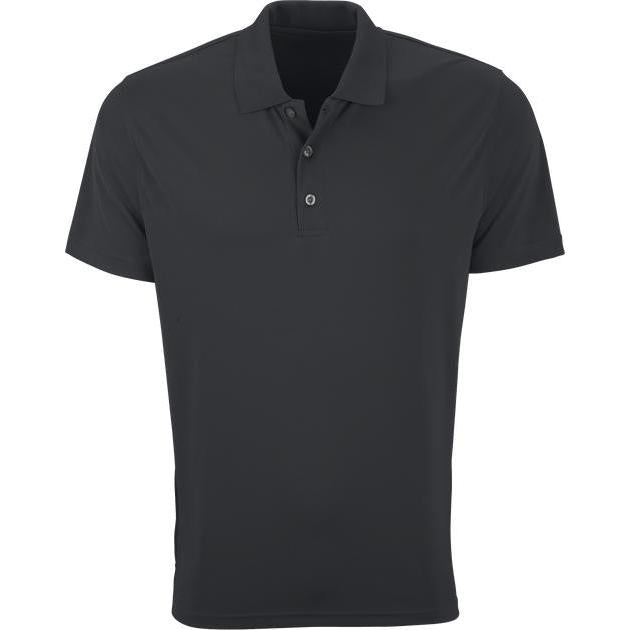 no-logo Vansport Omega Solid Mesh Tech Polo-Men's Polos-Thread Logic