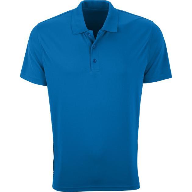 no-logo Vansport Omega Solid Mesh Tech Polo-Men's Polos-Thread Logic