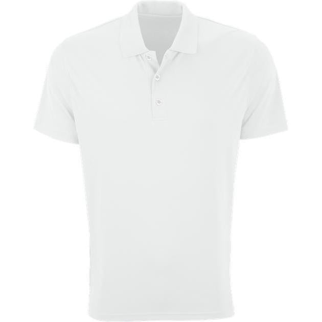 no-logo Vansport Omega Solid Mesh Tech Polo-Men's Polos-Thread Logic