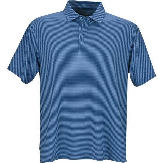 no-logo Vansport Pro Tonal Micro-Stripe Polo-Men's Polos-Thread Logic