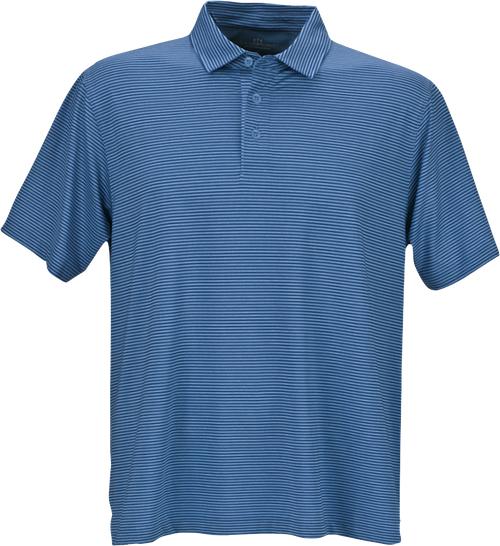 Vansport Pro Tonal Micro-Stripe Polo-Men's Polos-Thread Logic