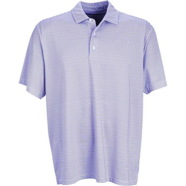 no-logo Vansport Pro Tonal Micro-Stripe Polo-Men's Polos-Thread Logic