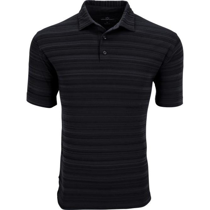 no-logo Vansport Strata Textured Polo-Men's Polos-Thread Logic